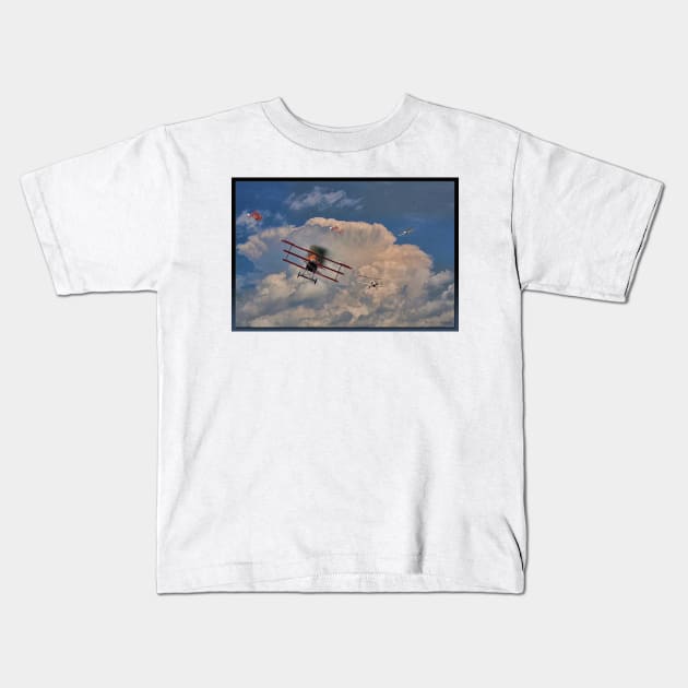 Out of the Clouds Kids T-Shirt by rgerhard